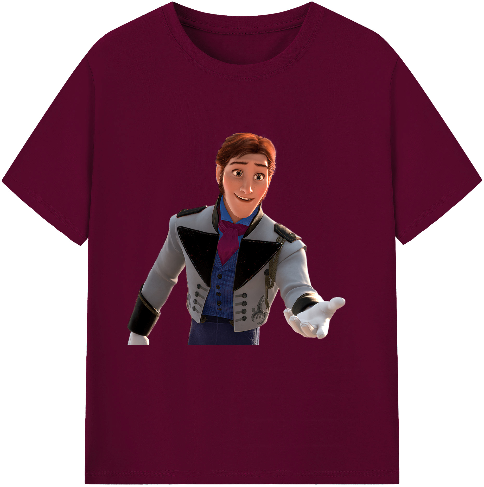 （画像用） アナと雪の女王 アンナ エルサ Frozen Anna Elsa レディースカジュアルプリントTシャツ（綿100％）